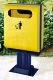 GPX-23公園垃圾桶黃色